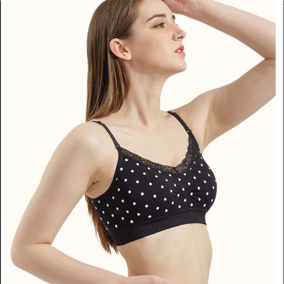 Coobie V-Neck Lace Trim Bra 9042 - Picture 3 of 6